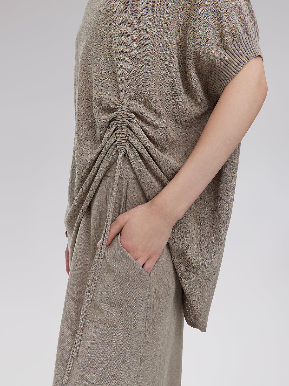 Designed Knit Casual Set