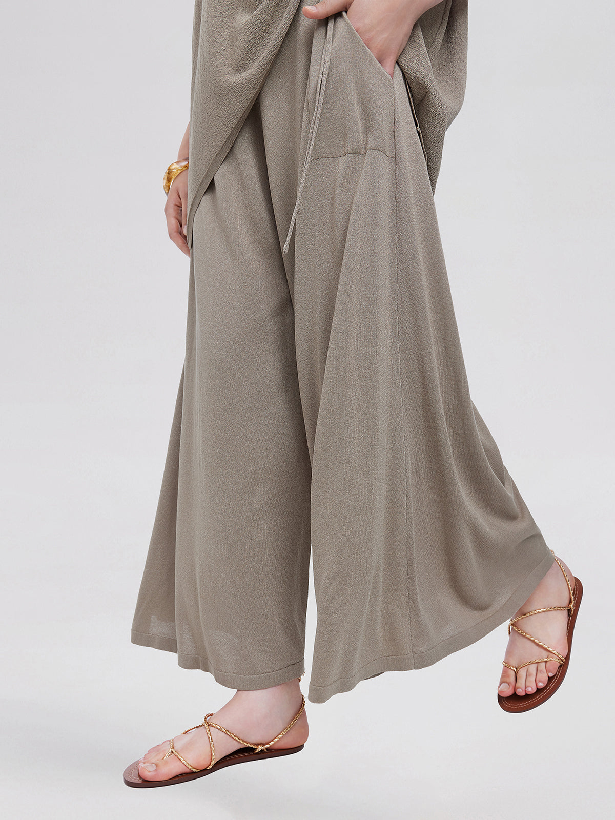 Designed Knit Casual Set