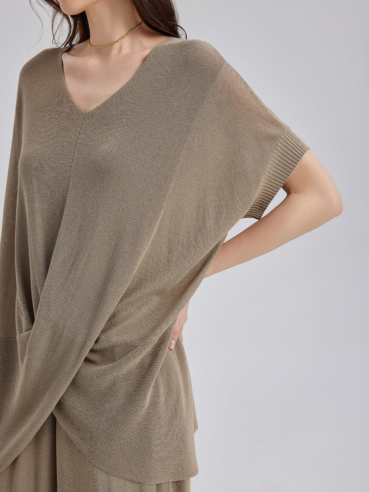 Designed Knit Casual Set