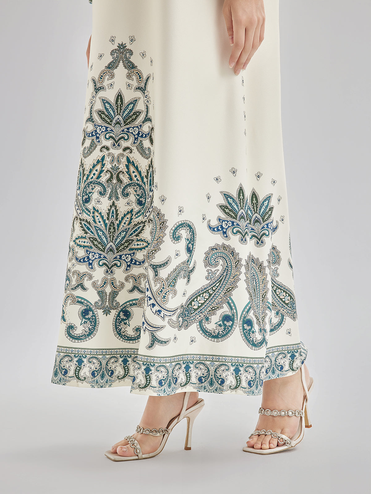 Baroque Hand-Beaded Dress