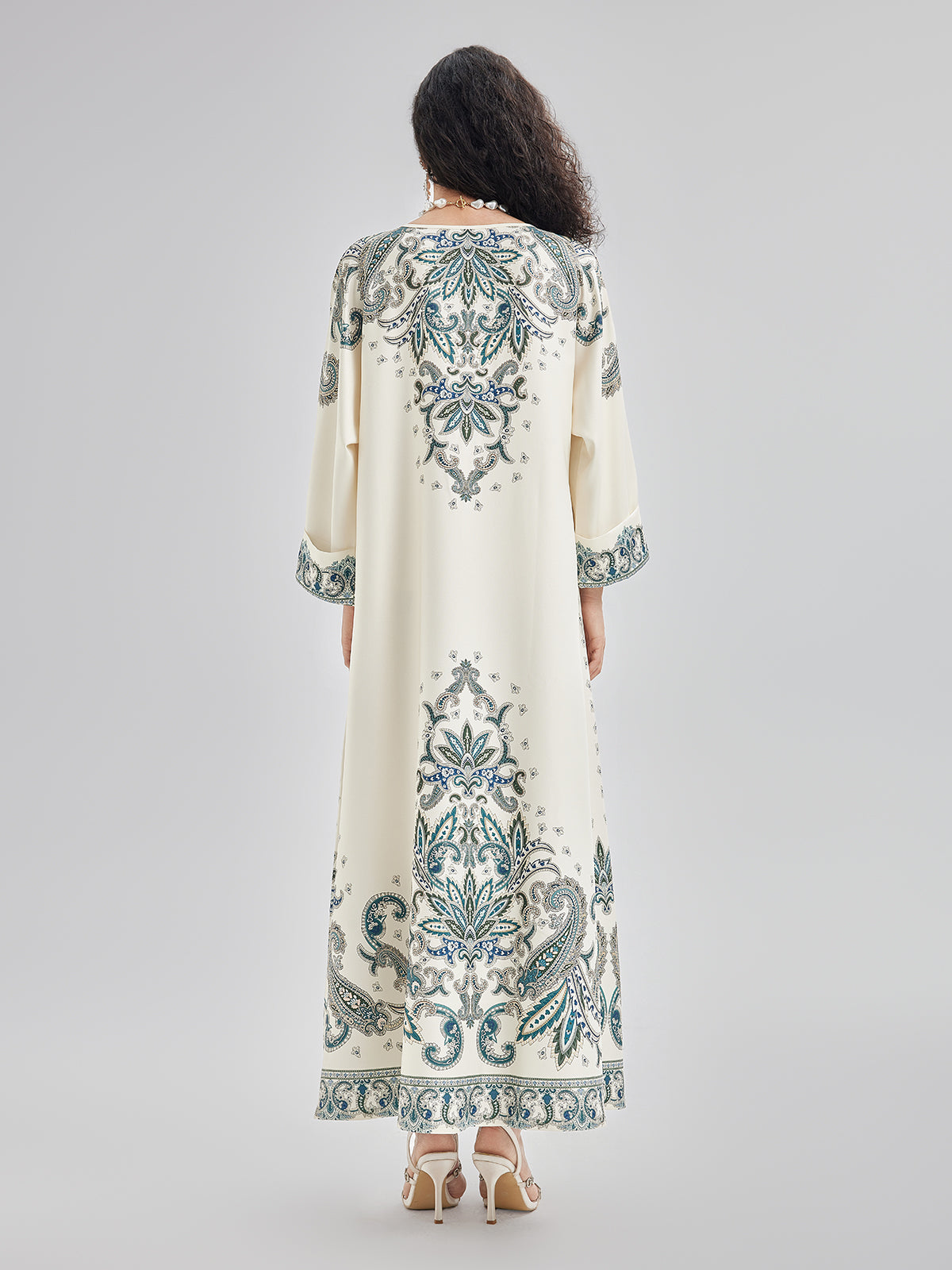 Baroque Hand-Beaded Dress