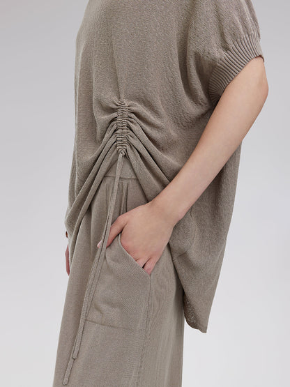Designed Knit Casual Set