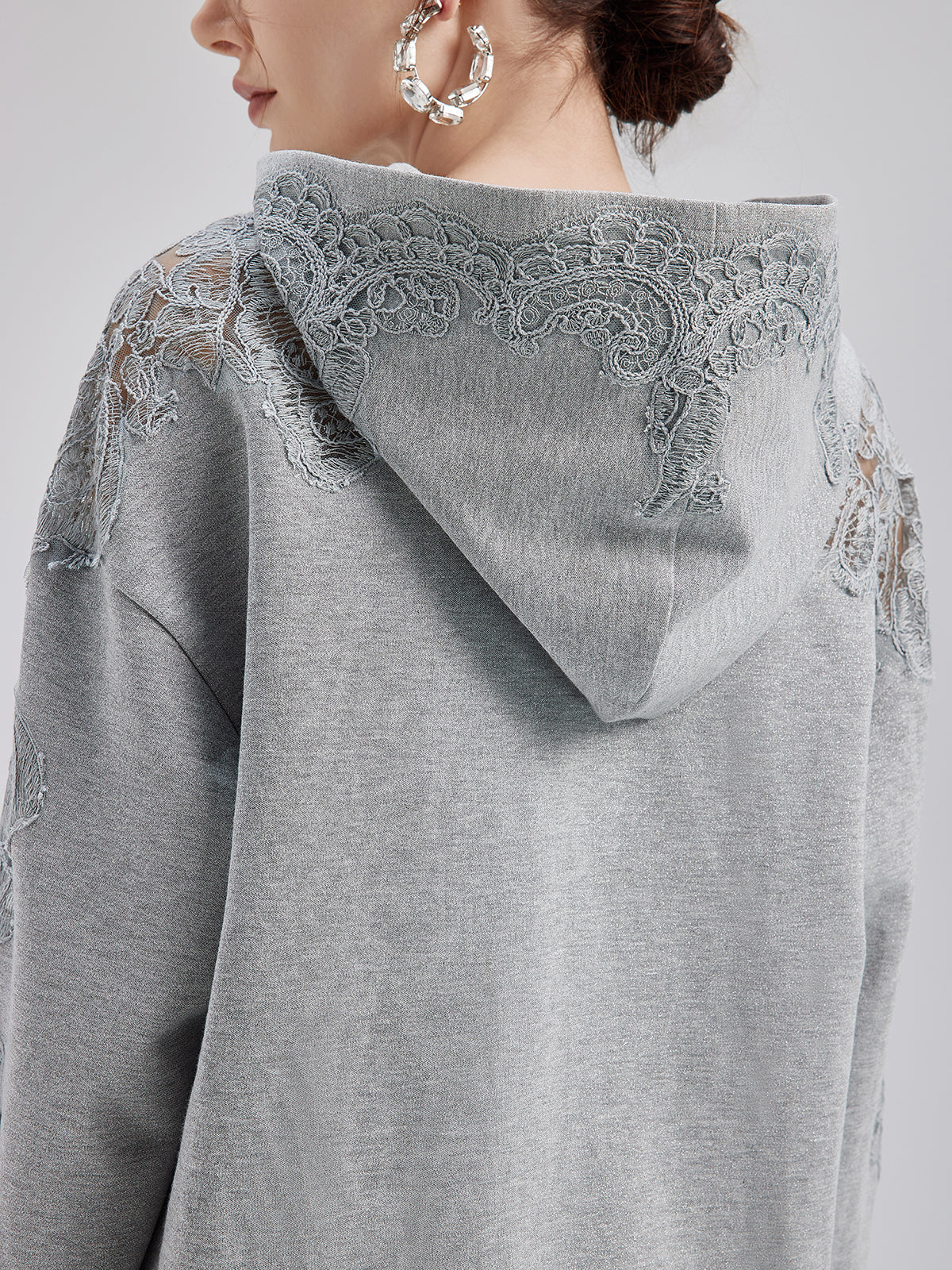 Italian Lace-Detail Knit Set