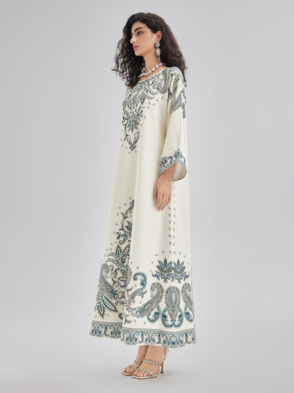 Baroque Hand-Beaded Dress