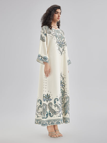 Baroque Hand-Beaded Dress