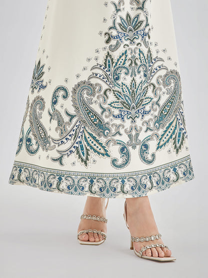 Baroque Hand-Beaded Dress