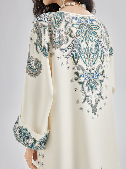 Baroque Hand-Beaded Dress